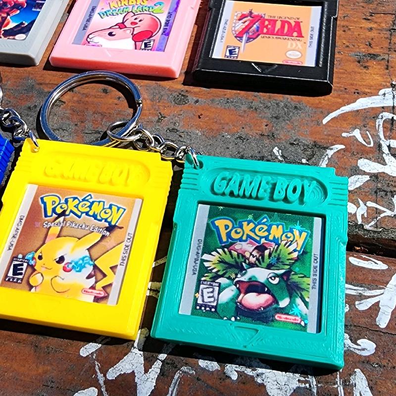 Custom Retro Game Keychains - Personalized Holographic Classic Video Games