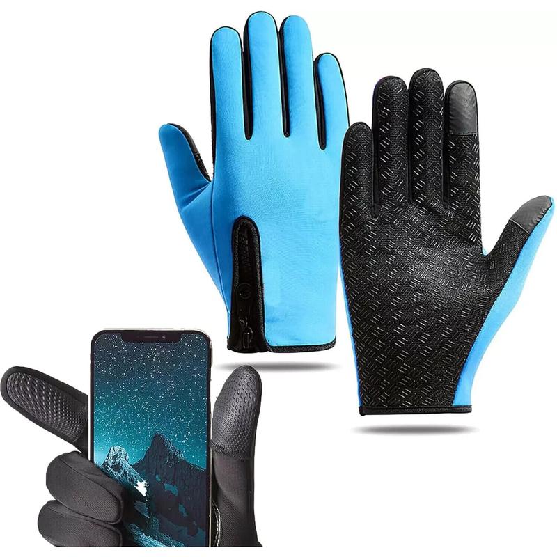 Winter Gloves Thermal Windproof Waterproof Touch Screen Warm Mittens Men Women Does not apply