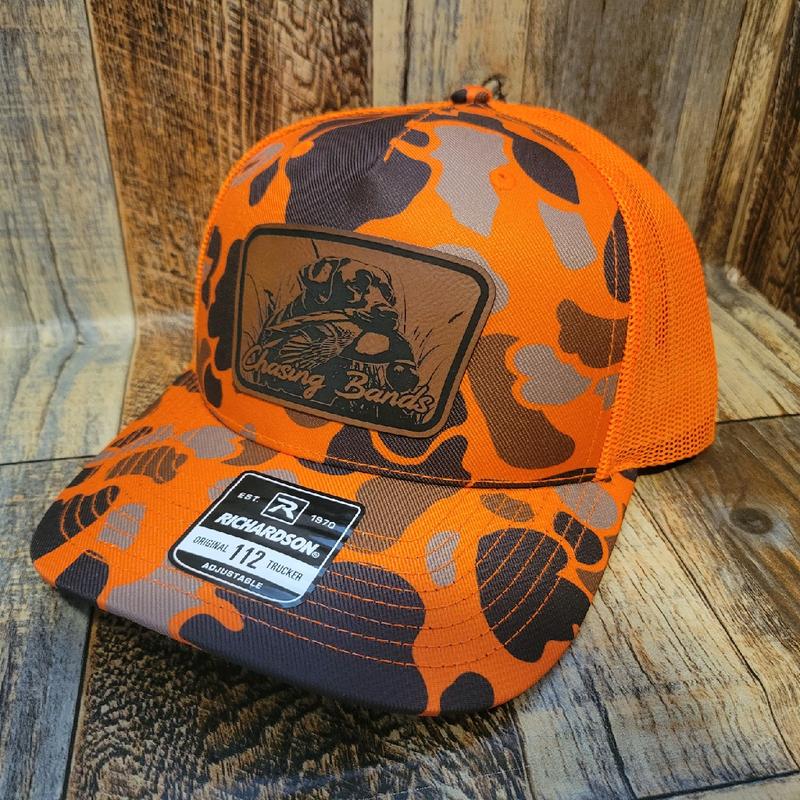 Chasing Bands duck hunting hat lab