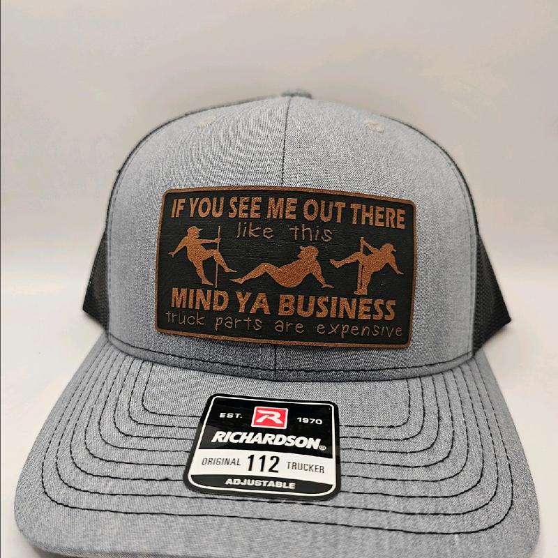 'MIND YA BUSINESS' Hat with Adjustable Snapback