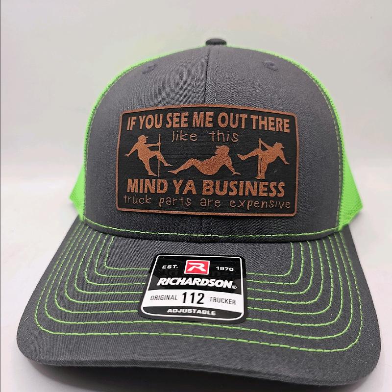 'MIND YA BUSINESS' Hat with Adjustable Snapback