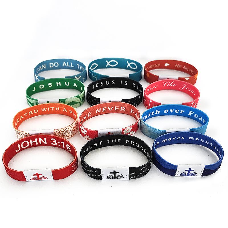 Daily Bible Verse Bracelet - Christian Devotional Jesus Bracelet Christian Bracelet