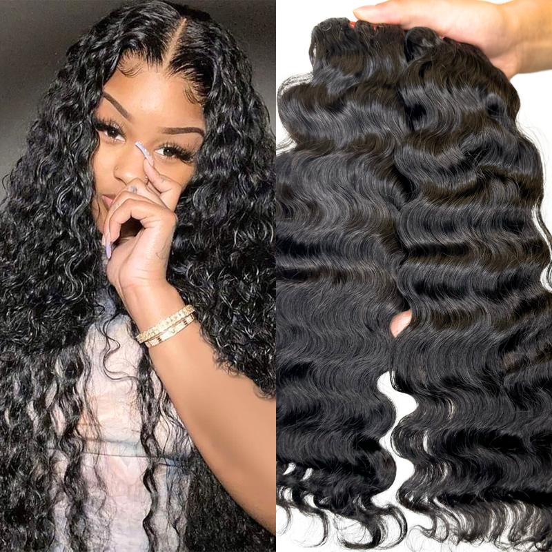 We Heart Hair 11A Burmese Hair Natural Wavy High Quality 100% Human Hair Bundles