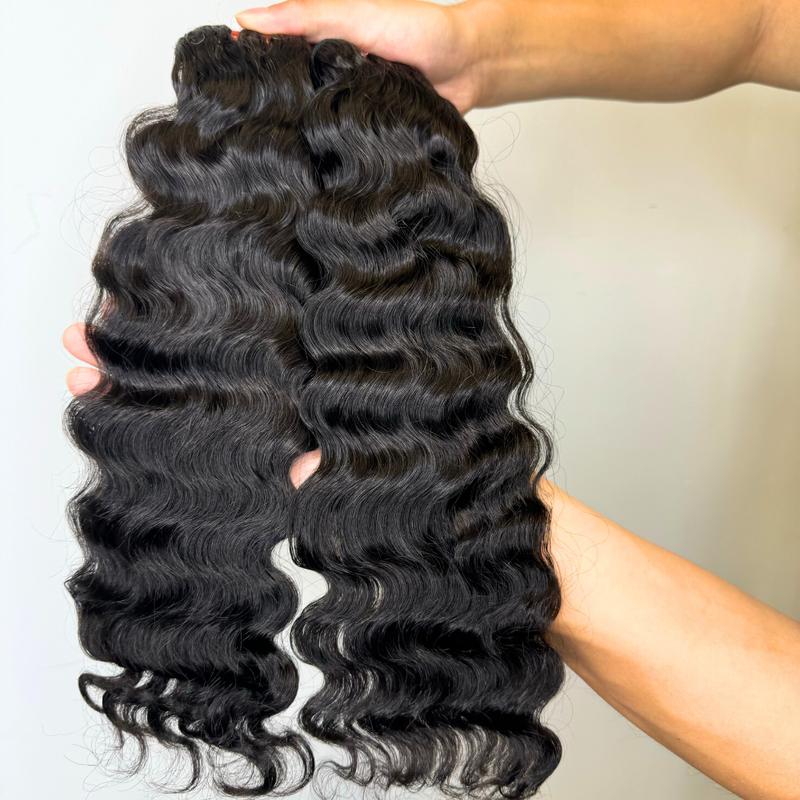 We Heart Hair 11A Burmese Hair Natural Wavy High Quality 100% Human Hair Bundles