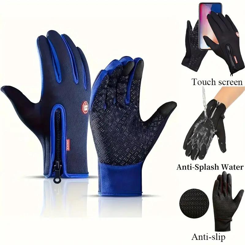 [Tiktop Best seller] Thermal Windproof Waterproof Winter Gloves Touch Screen Warm Mittens Men Women