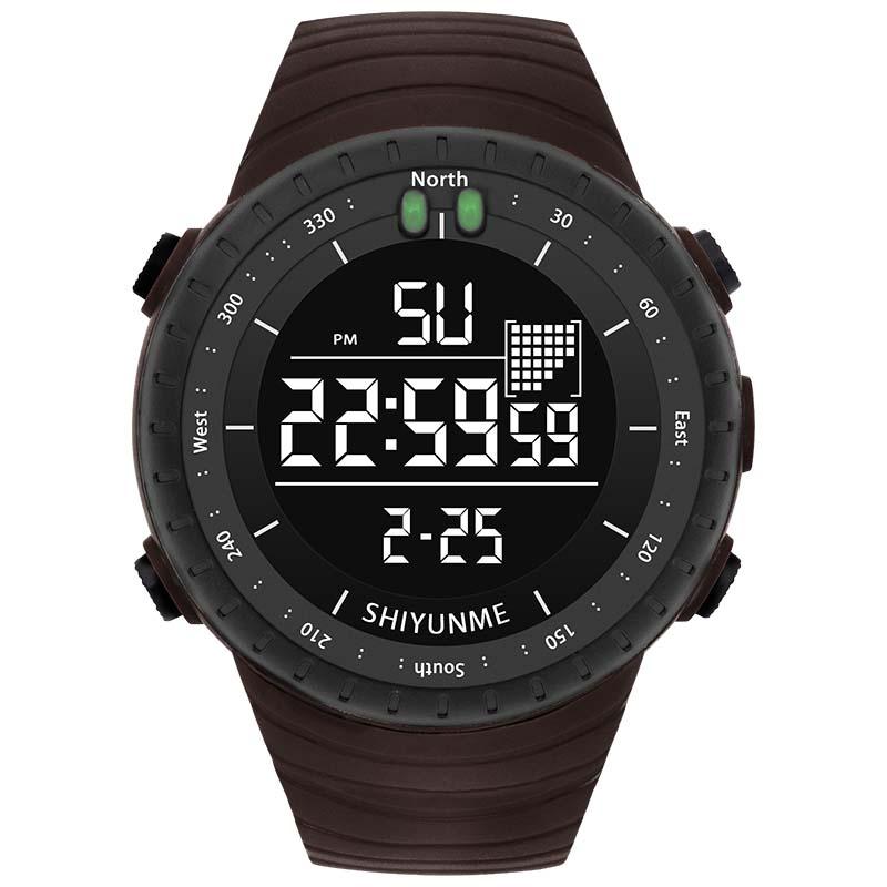 Top Men's Sports Watch 50M Waterproof Military Display Clock Man Watches LED Digital Luxury Fashion  Electronic Wristwatch  2111