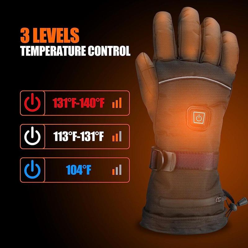 Electric Heated Gloves, Winter Warm Gloves, Professional Outdoor Sports Gloves, Hand Warmer Gloves for Men & Women, Gloves for Winter