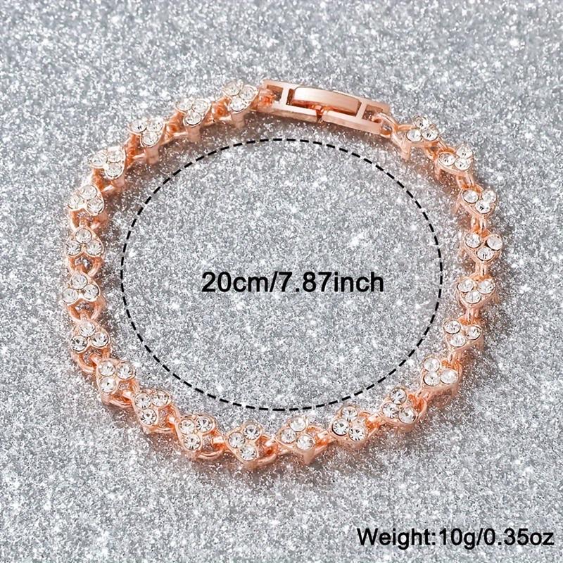 Luxury 2-Piece Set: Elegant Butterfly Crystal Stone Quartz Watch & Shining Bracelet-Perfect Gift for Birthday, Christmas, Valentine's Day