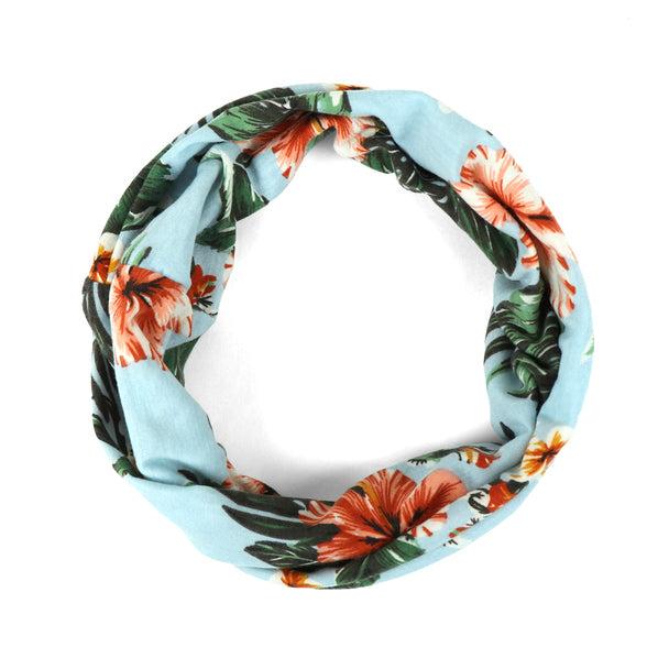 Elastic Tropical Print Headband