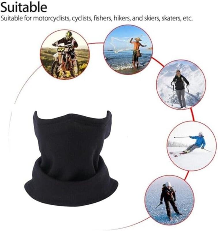 Neck Warmer Gaiter Women Men Half Face Mask for Cold Weather Winter Windproof