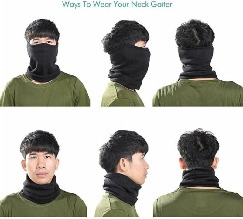 Neck Warmer Gaiter Women Men Half Face Mask for Cold Weather Winter Windproof