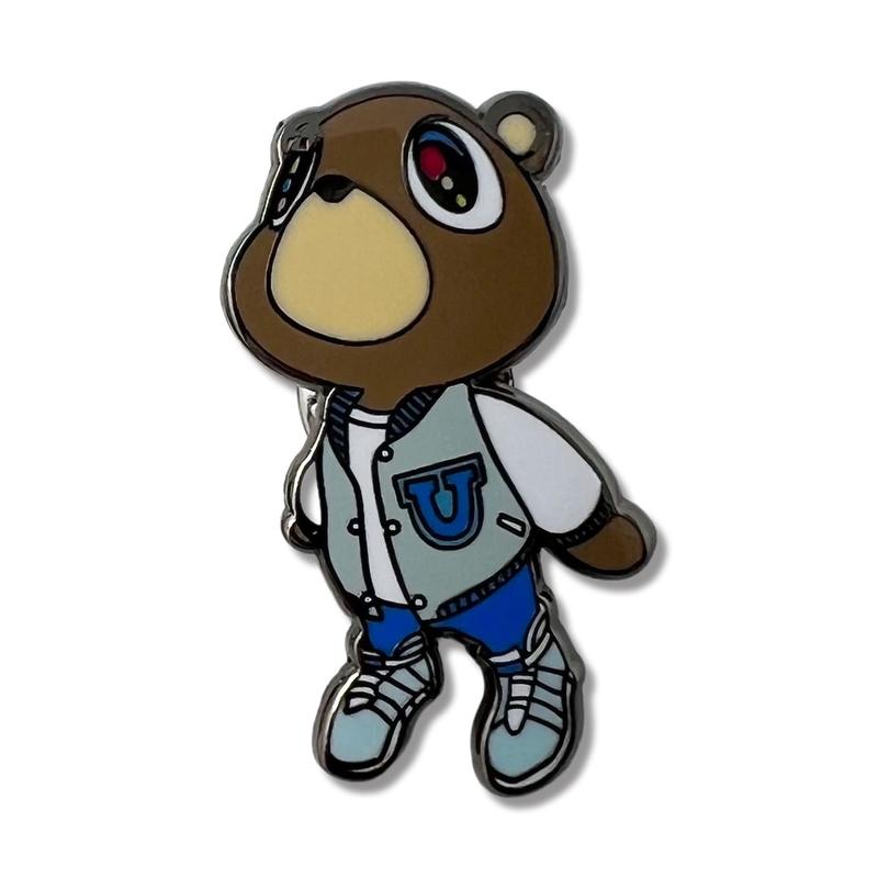 Graduation Bear Hat Pin