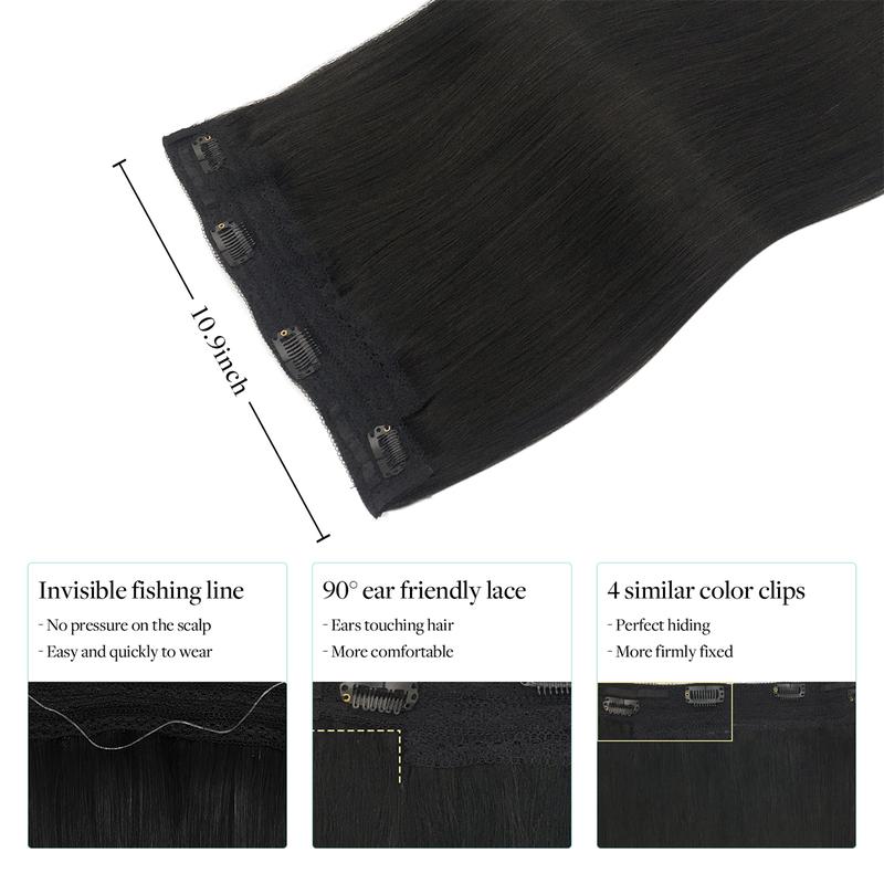 Doores Wire Hair Extensions Remy Human Hair Extensions