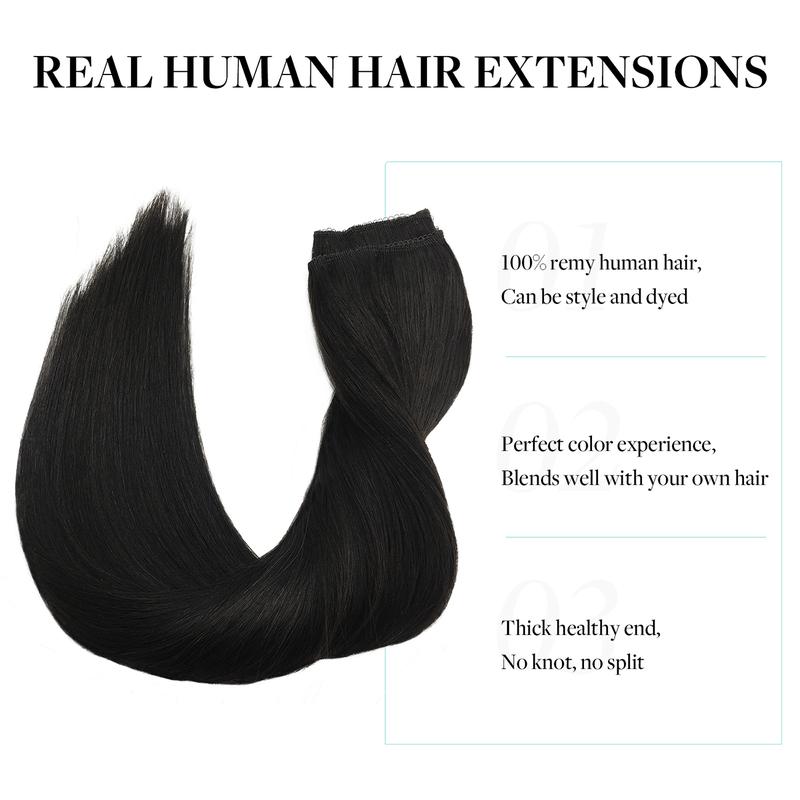 Doores Wire Hair Extensions Remy Human Hair Extensions