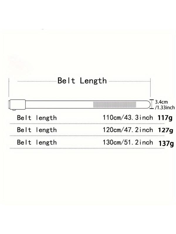 Men's Casual Braided Belt, 2024 New Style Fashionable Automatic Buckle Belt for Jeans, Daily Clothing Decor, Trendy All-match & Exquisite Belt for Birthday Gift