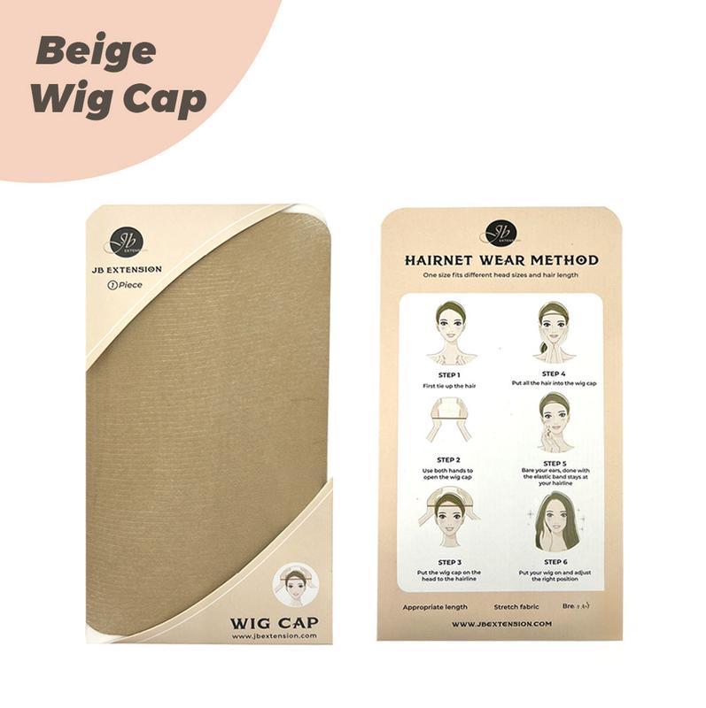 JBextension 1 Pieces Beige Wig Cap, Wig Caps for Women Lace Front Wig Stocking Caps for Wigs Nude Wig Cap Beige Wig Cap 1 Pcs