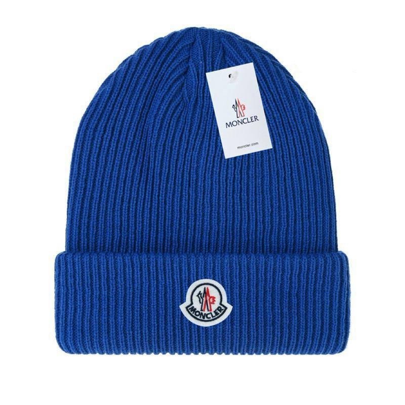 Moncler Knitted Hip Hop Beanie Hat for Men&Women,2024 New Autumn Winter Warm Cap with Embroidery