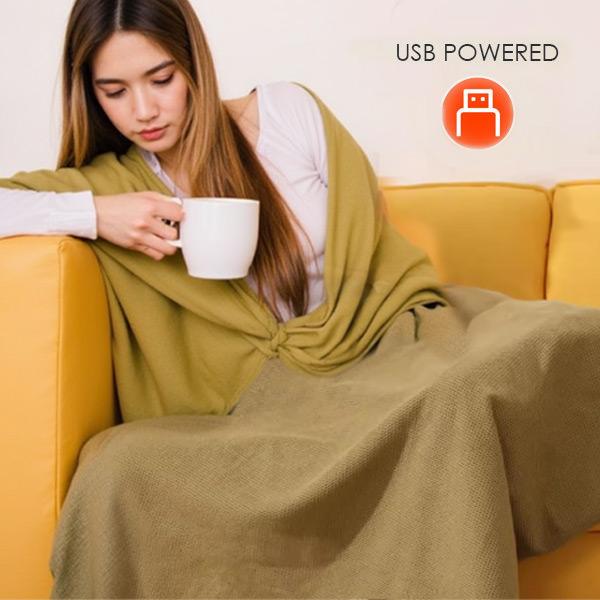 Best-Selling Women's Heated Shawl - Cozy Wrap for Shoulder, Waist, and Knee Warmth, Perfect for Indoor and Outdoor Use