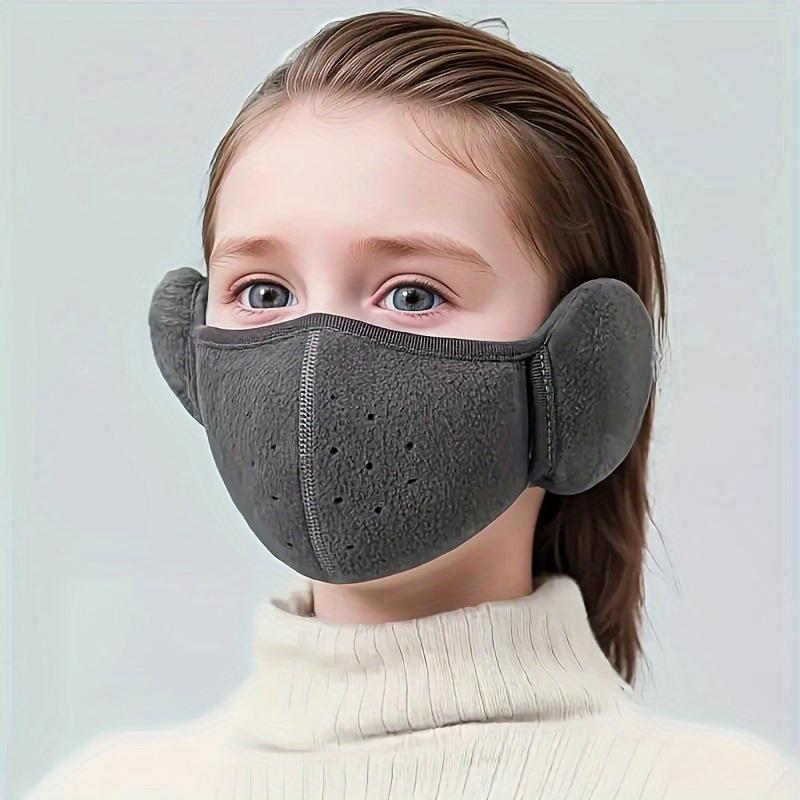 Bohemian Style Thickened Warm Face Mask with Ear Protection-Breathable, Reusable, Windproof, Suitable for Autumn and Winter Riding