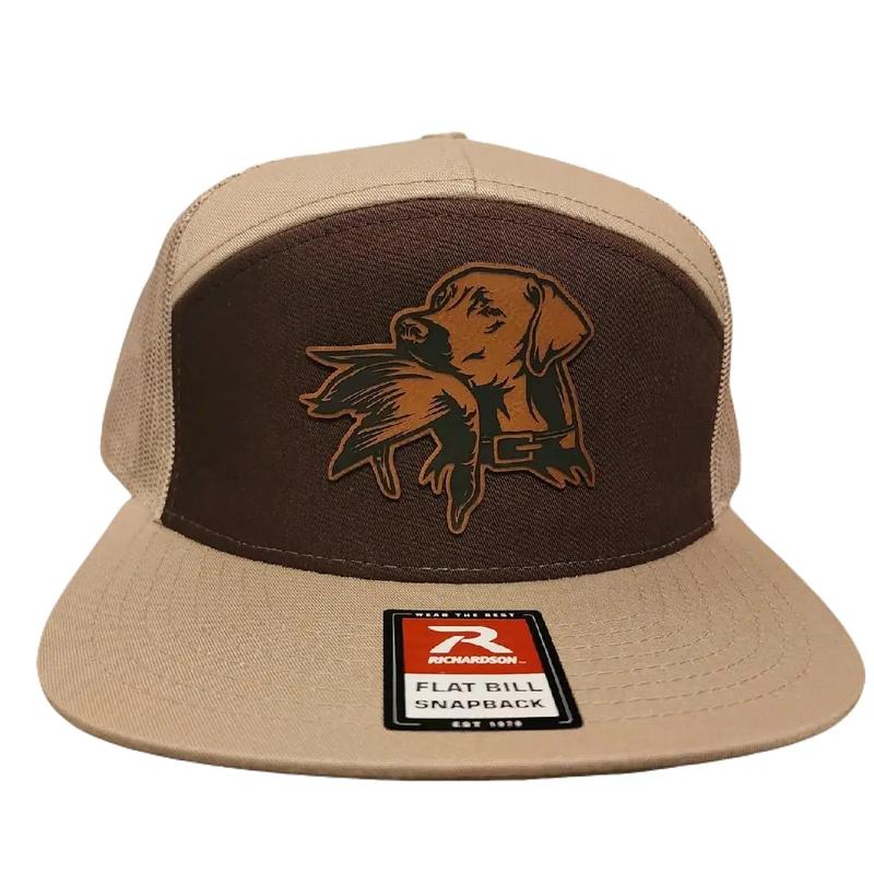 Bird Dog 2.0 Flat Bill Trucker Snap Back Richardson Hat trucker hat