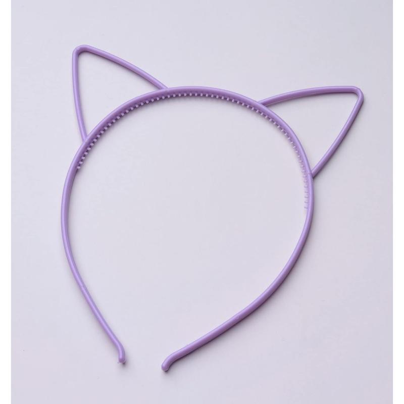 5 Pack Cat Ear Headband Plastic Cute Multi Color Hair Bands Hair Hoops Headwear Accessories for Women Girls Birthday Parties Decoration Costume Daily Wear