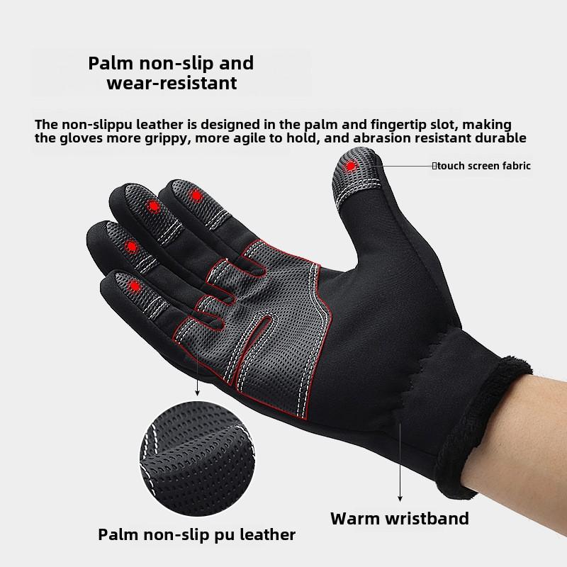 2024Windproof Winter Gloves Touchscreen Gloves Thermal Warm Gloves for Men and Women