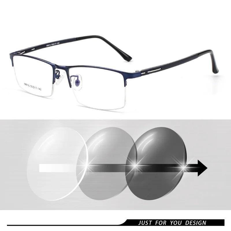 Photochromic Eye Glasses Men Women Myopia Eyeglasses Finished Glasses Students Short Sight Eyewear 0 -0.5 -1 -1.25 -1.5 -1.75 -6