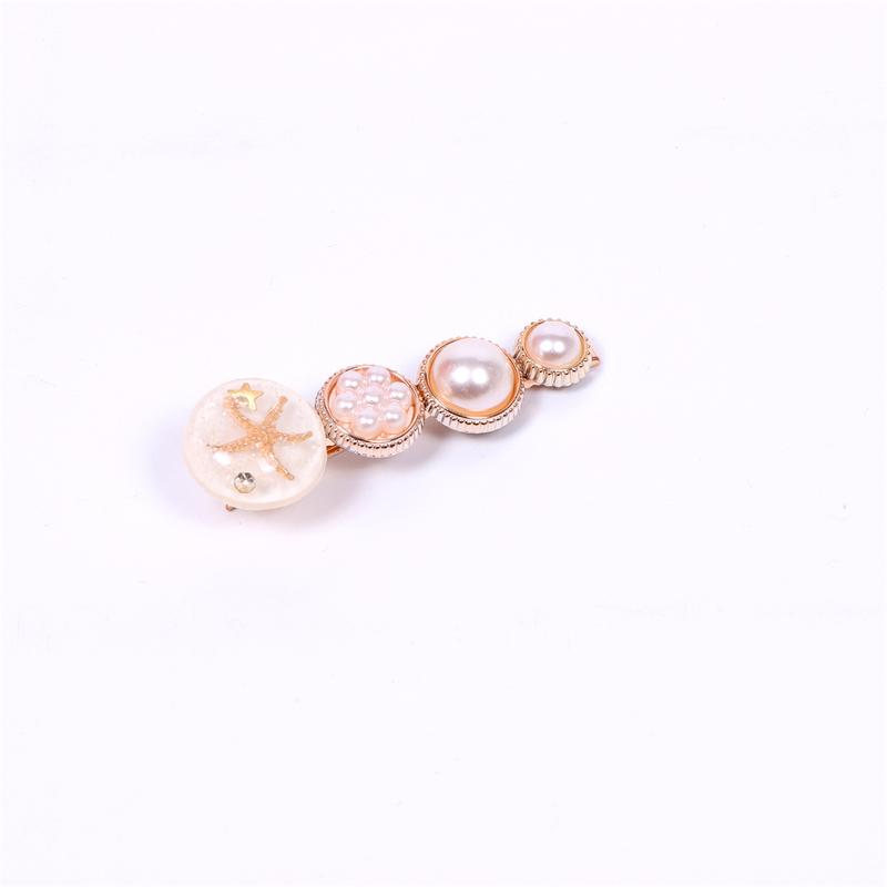 Arabella 1 Count Hair Clip Random Ship Fashion Hair Accessories for Female Faux Pearl or Rhinestone Decored Hair Pins