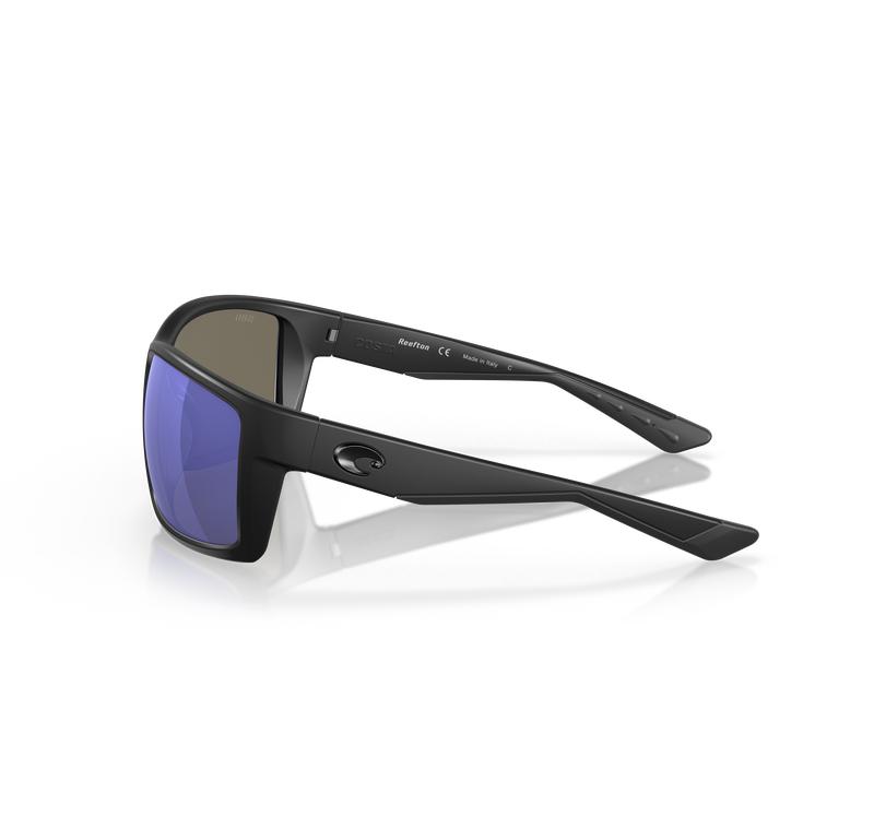 Costa Reefton Sand Black-Gray Polarized Sunglasses Rectangular Sunglasses For Men And Women