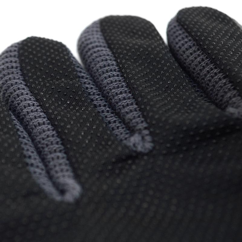 Men's Genuine Leather Non-Slip Grip Winter Gloves with Soft Acrylic Lining