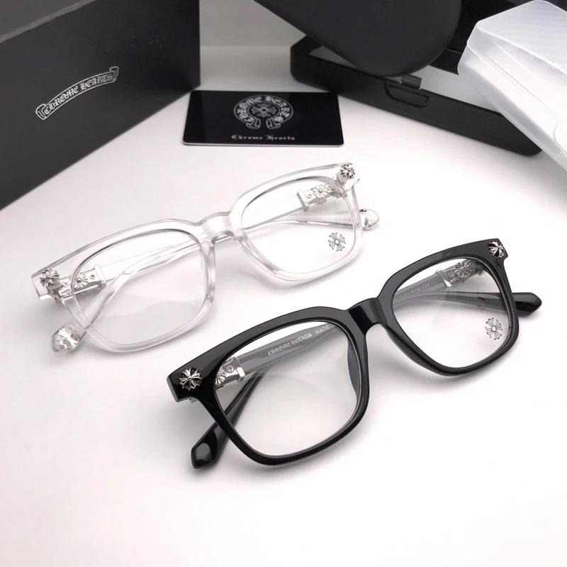 NEW HOT CHROME HEART Unisex Square Eyed Glasses - High End Design for Men and Women