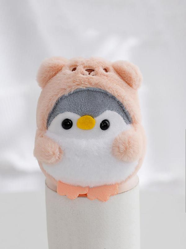 Cute Penguin Design Plush Keychain, Soft Keychain for Women & Men, Fashion Accessories for Daily Use