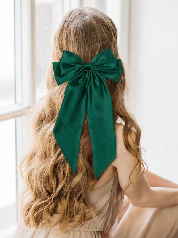 Women's Elegant Bowknot Design Hair Clips, Cute Trendy Hair Clips, Fashionable Hair Accessories for Women & Girls