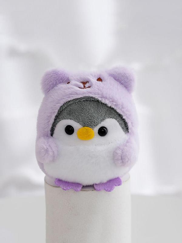 Cute Penguin Design Plush Keychain, Soft Keychain for Women & Men, Fashion Accessories for Daily Use