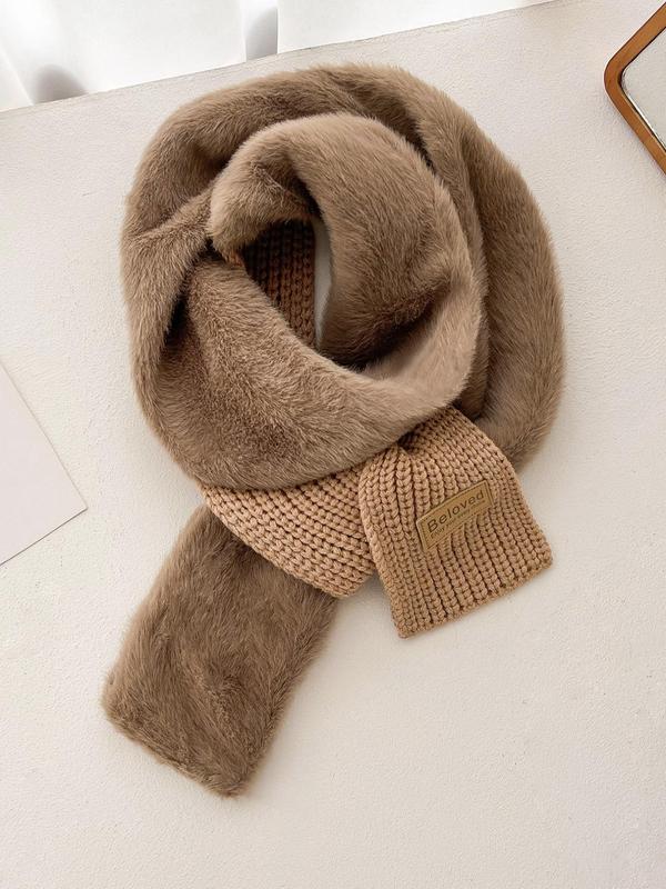 Solid Color Casual Soft Long Scarf for Women & Men, Fashion Accessories for Daily Wear, Trendy All-match & Exquisite Scarf for Birthday Gift