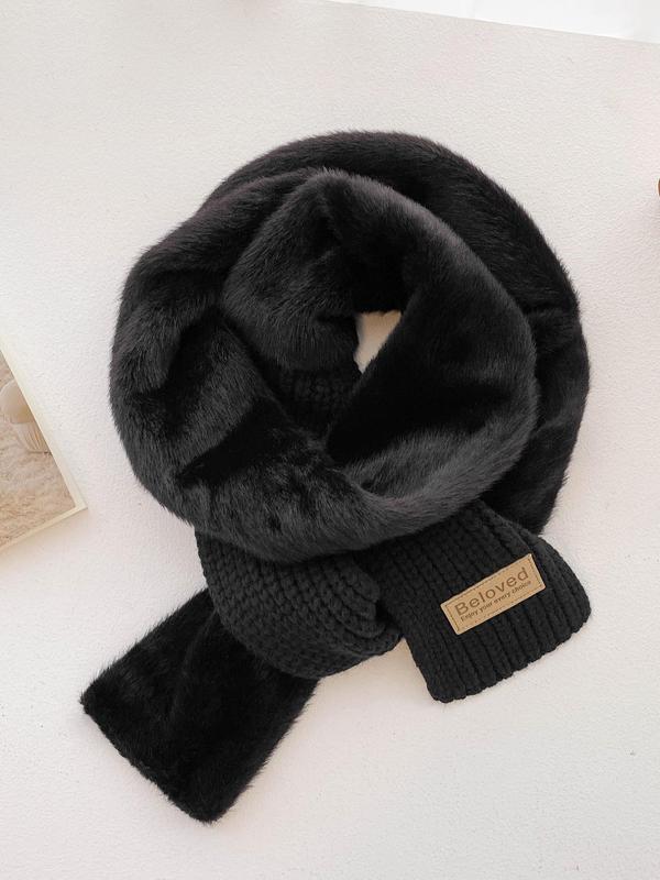 Solid Color Casual Soft Long Scarf for Women & Men, Fashion Accessories for Daily Wear, Trendy All-match & Exquisite Scarf for Birthday Gift