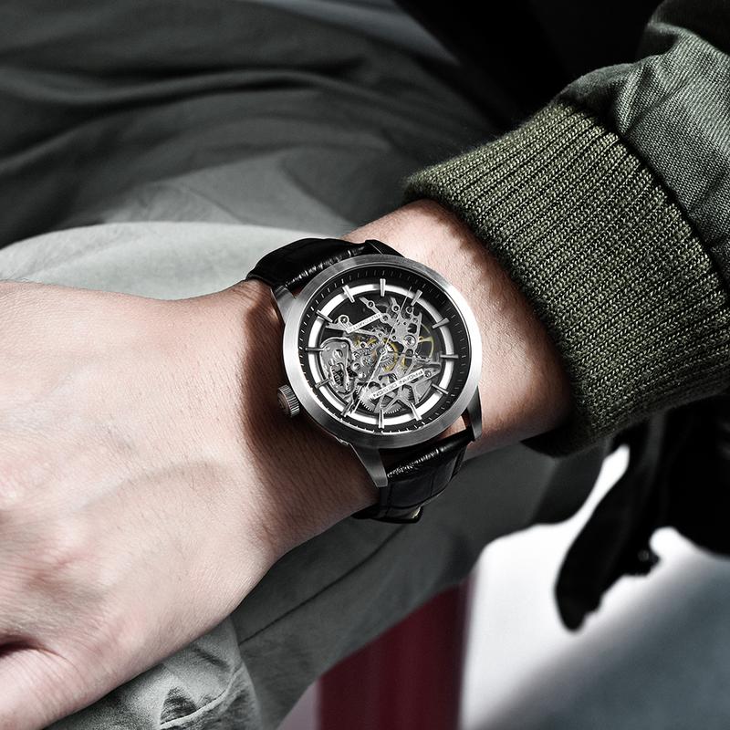 PAGANI DESIGN PD-1638 Skeleton Men's Automatic Watches 43mm Stainless Steel Mechanical Wrist Watches invictaprodiver