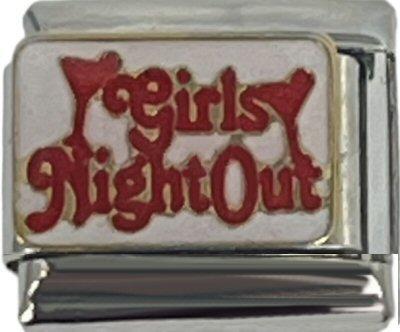 Italian Charm Link Girls Night Out 9mm - Unisex