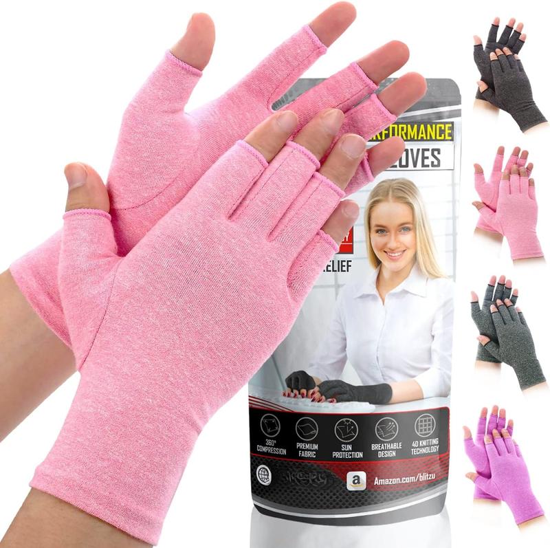 Fingerless Gloves For Women  Gloves  Gloves Typing Gloves Typing Gloves For Cold Hands Artritis Reumatoide Glove Fingerless Gloves For Men PINK S