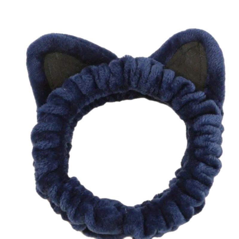 Face wash Headband Cat Ears Cotton