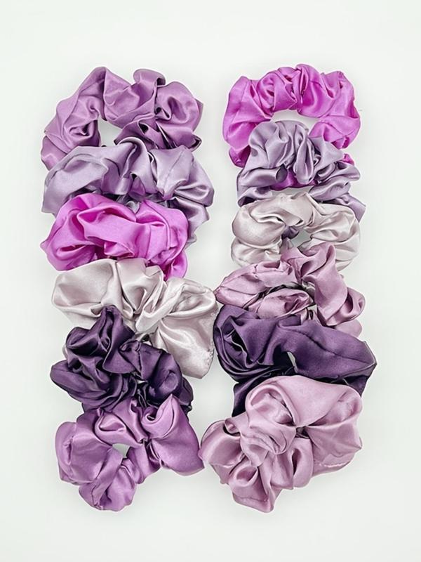 High Stretch Silk Cloth Hair Tie As Gift, Fashion High Elastic Hair Tie Scrunchies for Women