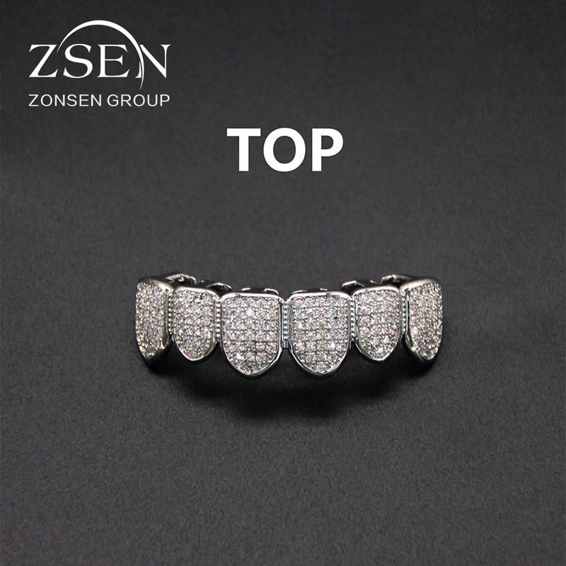 Hip Hop Grillz jewelry micro-inset zircon Grillz