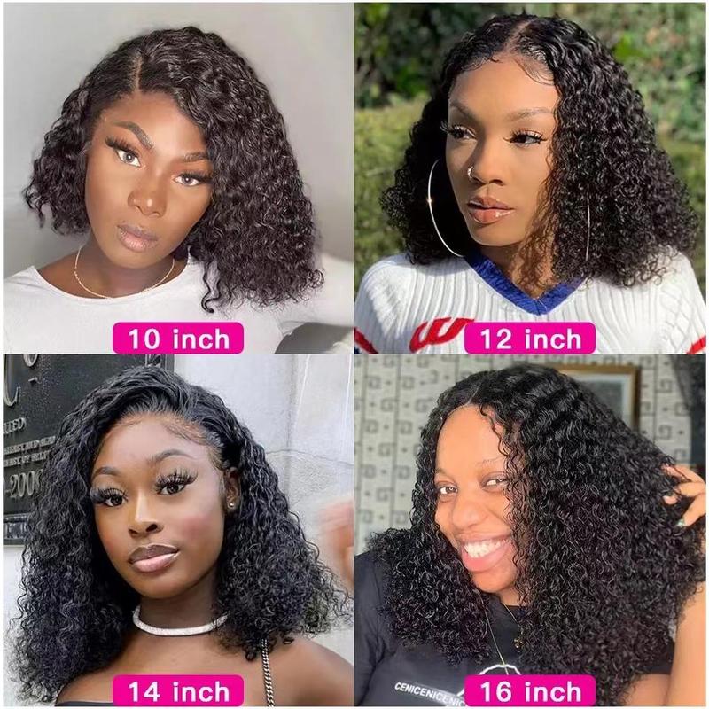 Front Lace Wig Female Short Curly Hair Small Volume Chemical Fiber Former Lace Head Cap