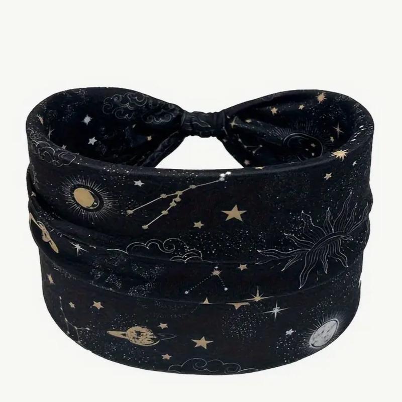 Boho Chic Moon, Sun, Stars Headbands for Women