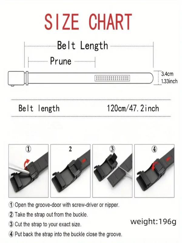 Men's Summer Automatic Buckle Business Casual Pu Leather Belt, Fashion Alloy Waistband for Work Office & Daily Clothing Decoration, 2024 Cool Male Accessories