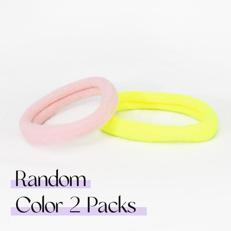 Colorful elastic hair cord High elastic high ponytail does not hurt hair color variety