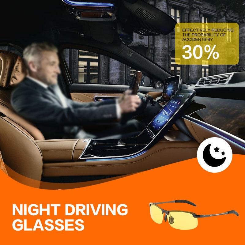 2 PAIRS Men Day Night Vision Glasses Driving Sunglasses Polarized Male Change Color Sun Glasses Driver's Eyewear