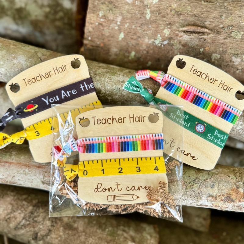 Teacher Hair Tie Gift Set, Teacher Appreciation