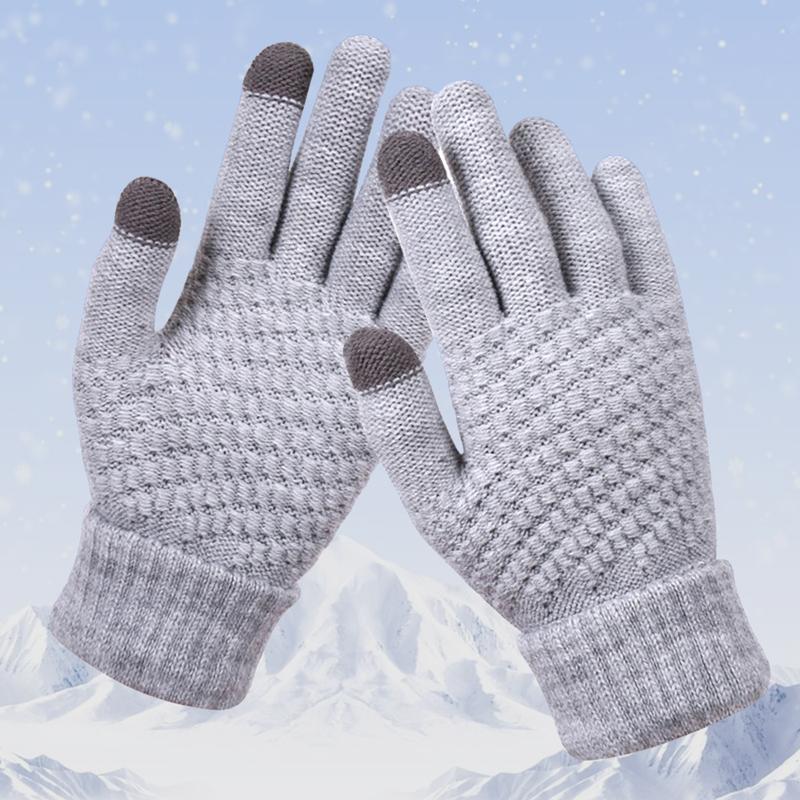 Women's Winter Warm Touchscreen Gloves Thermal Knit Soft Gloves