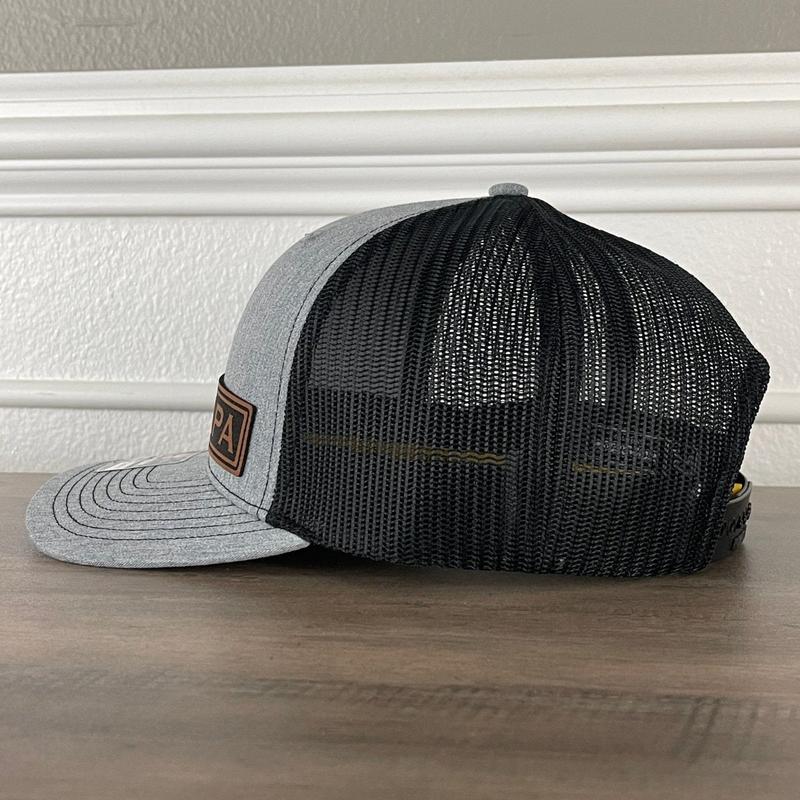 PAPA Side Leather Patch Hat